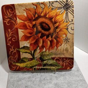 Tuscan Sunflower Dinner Plate